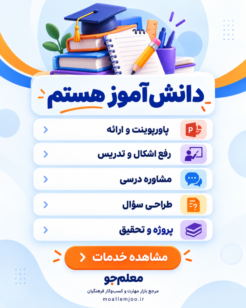 معلم جو مرجع تخصصی بازار کسب و کار فرهنگیان